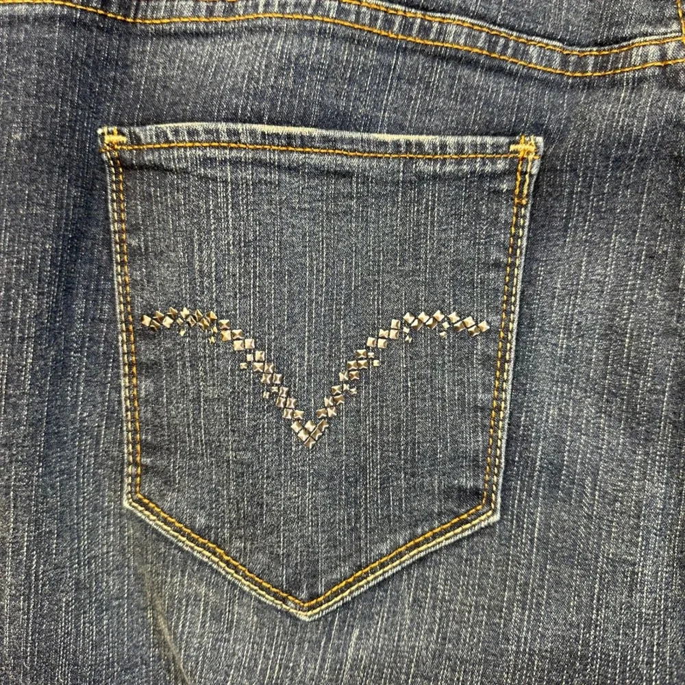 Levi Strauss & Co Studded Jeans‎ Mens 34x36 Blue Excellent Straight Leg Denim